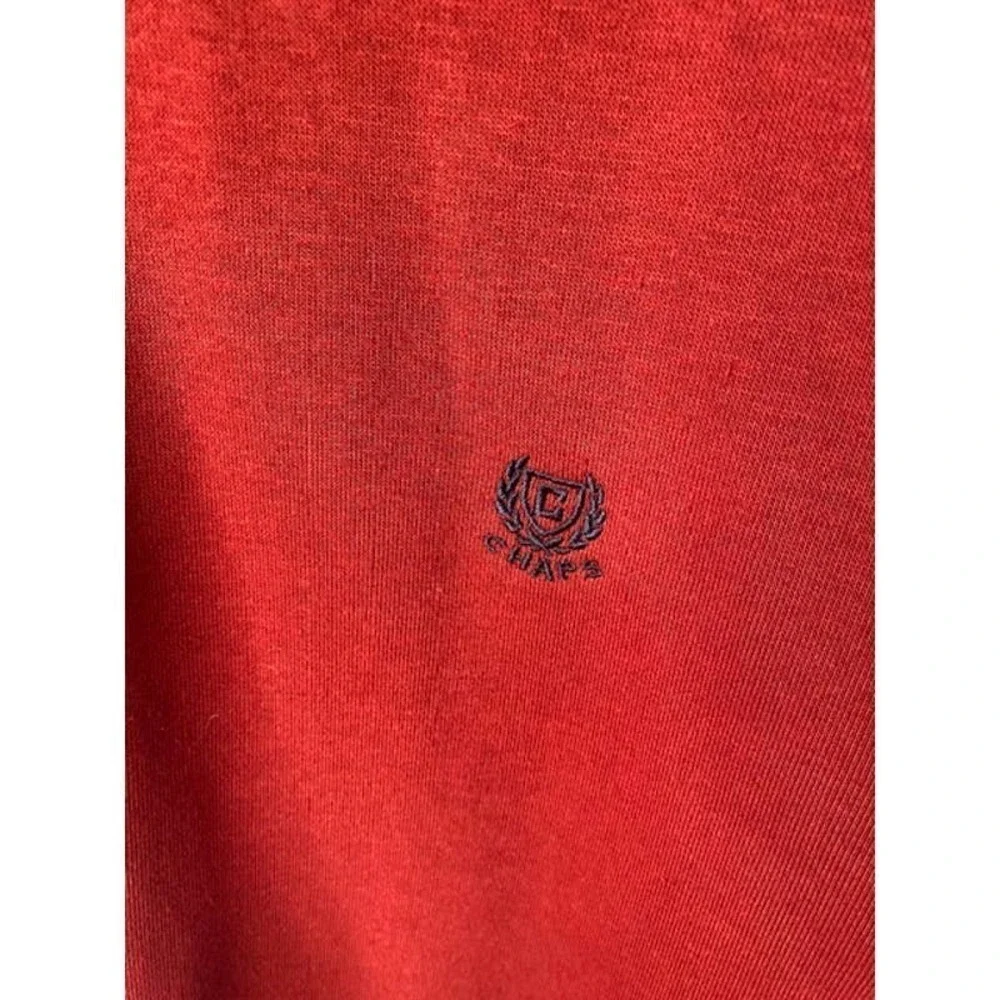 Chaps The Everyday Fleece 1/4 Zip Shirt XXL Dark Red NWTs
